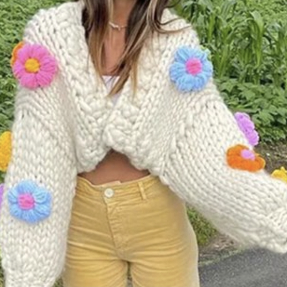 NWT Beulah Cardigan o/s - Picture 5 of 12